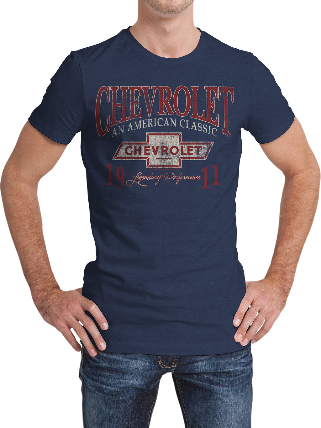 Chevrolet: An American Classic T-Shirt - Indigo Black Heather