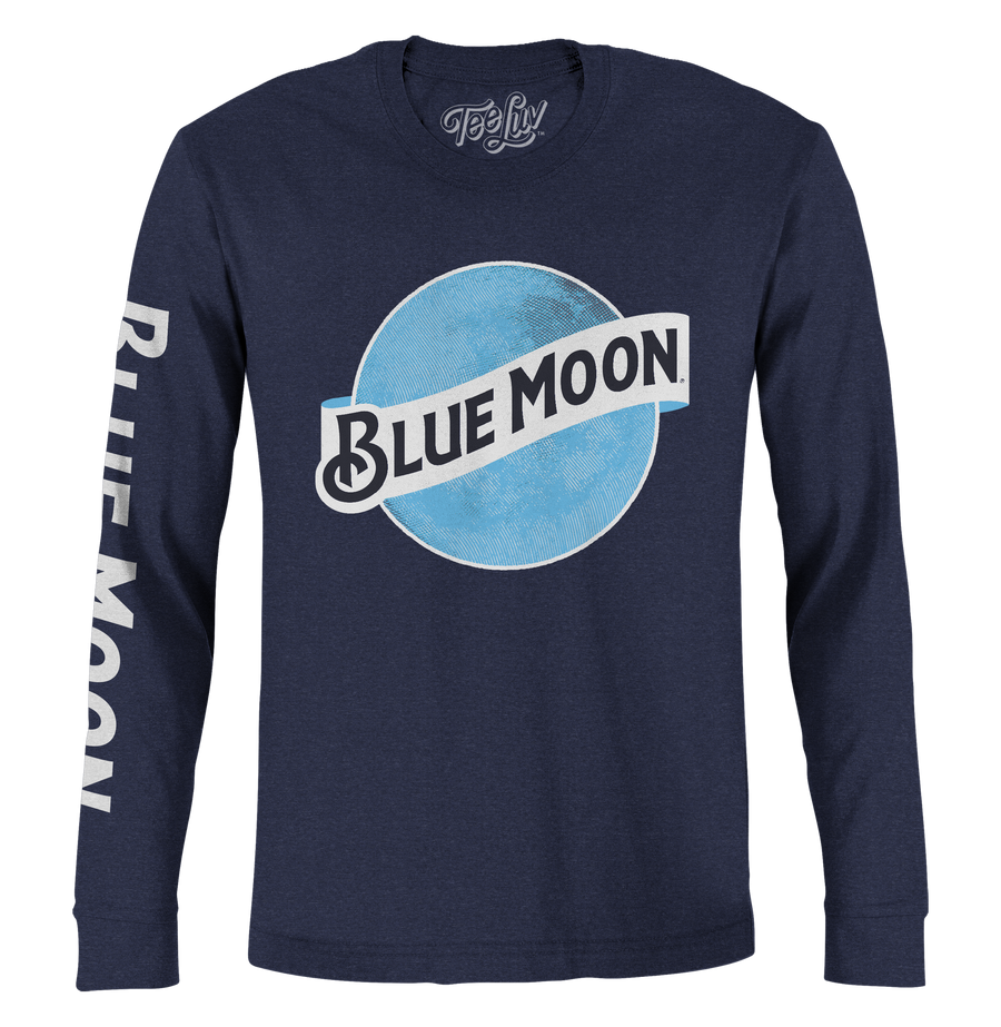 Blue Moon Long Sleeve T-Shirt - Navy