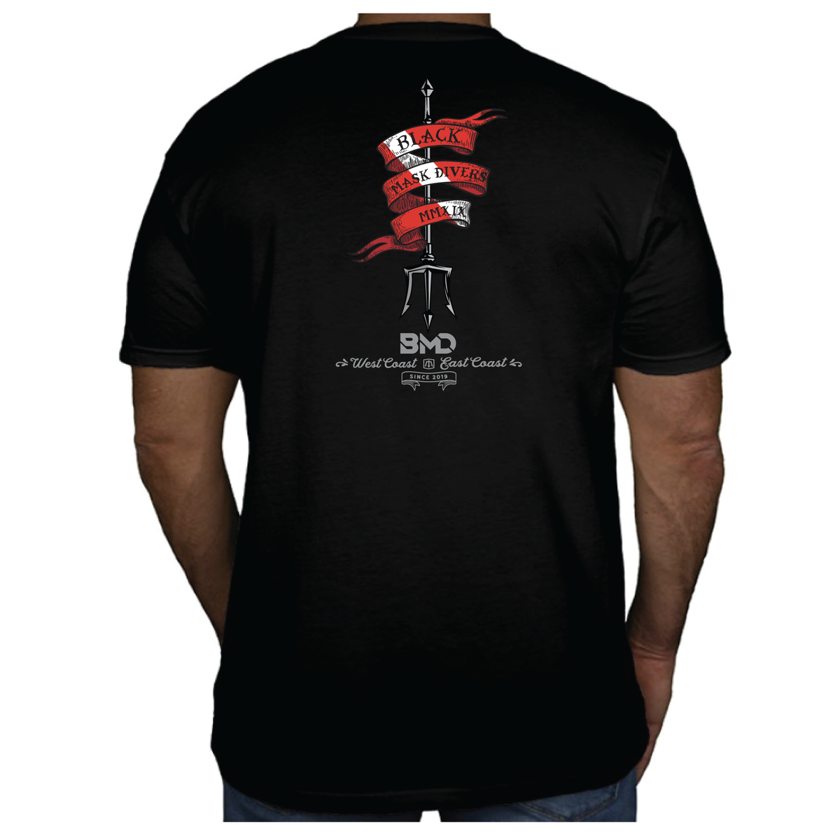 Banner & Trident T Black