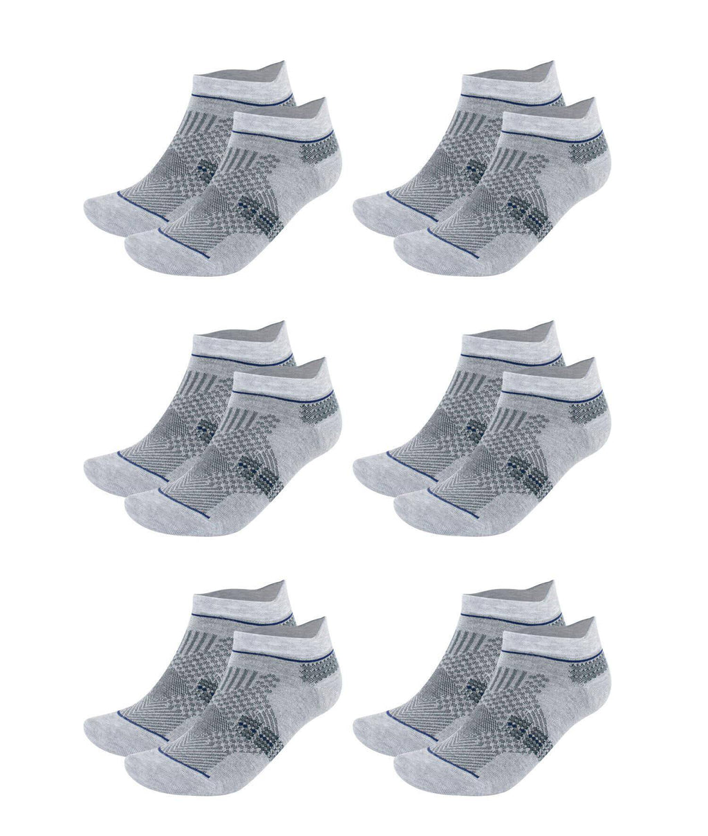 Men's & Women's Bamboo Ankle Socks 6-Pack
