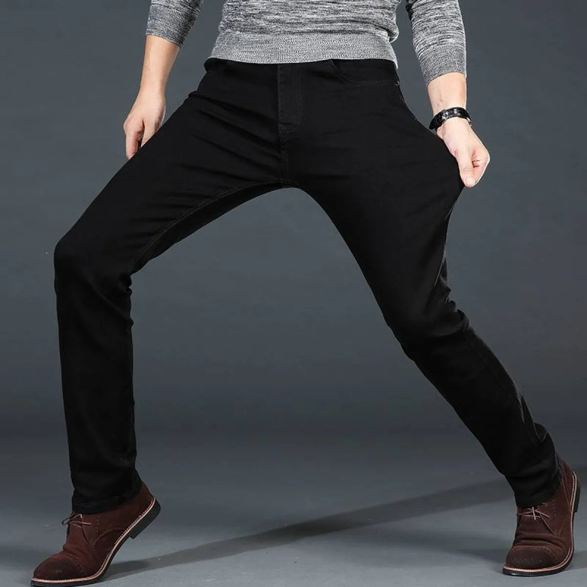 Men's Classic Slim Fit Denim
