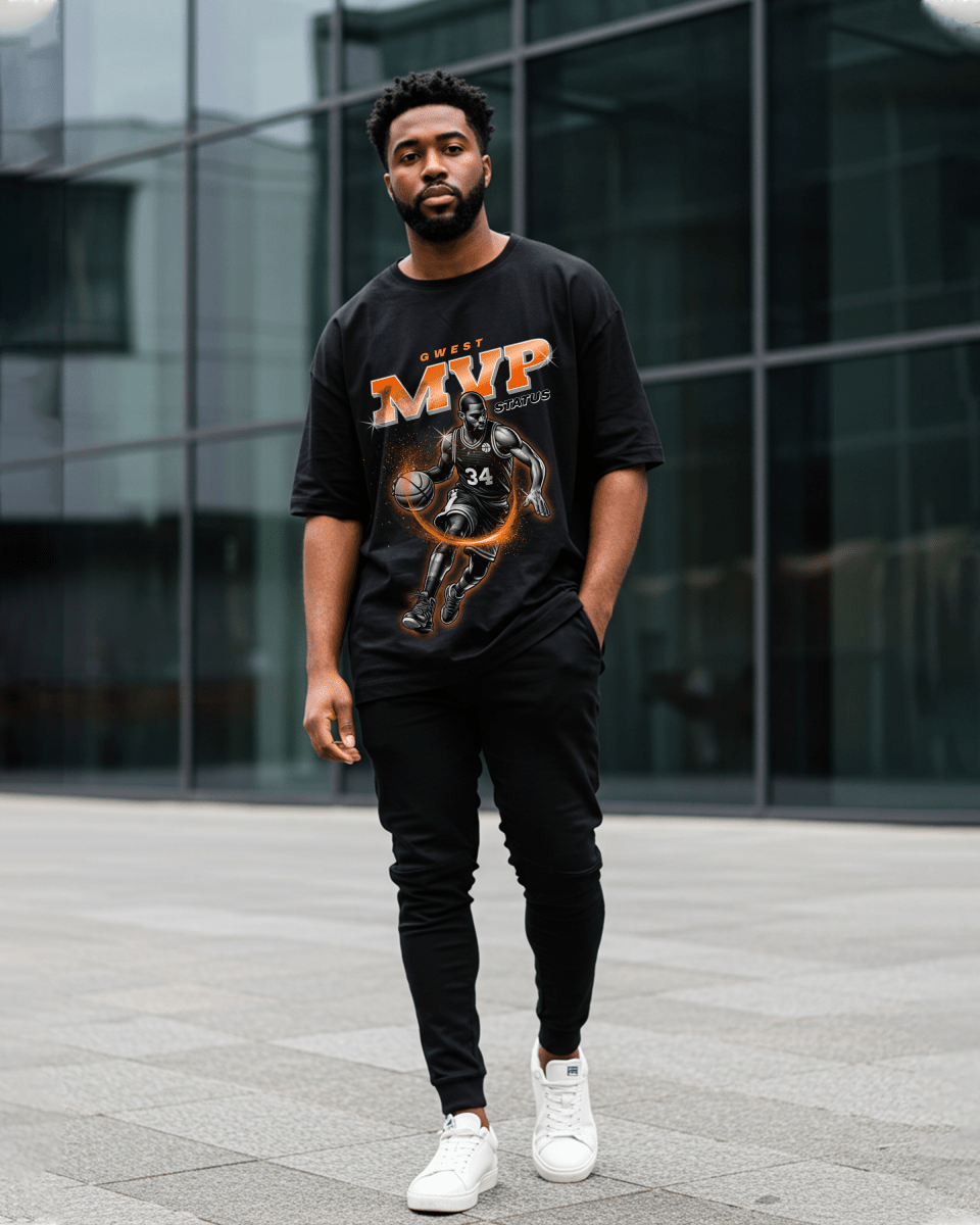 G West Mvp Oversized Men's T-Shirt